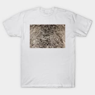 Faux Fur Texture T-Shirt